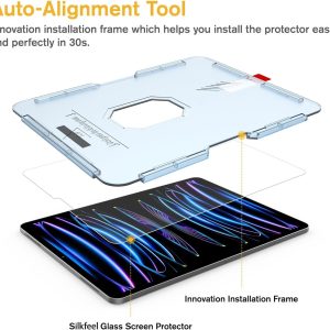 Silkfeel Glass Screen Protector Compatible With iPad Pro 11 Inch (5th/4th gen)