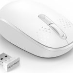 TECKNET Wireless Mouse for Laptop, 2.4G Quiet Computer Mouse with USB Receiver