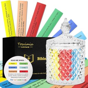 Bible Verse Jar, Read Me When Bible Verses Jar for Emotions and Feelings