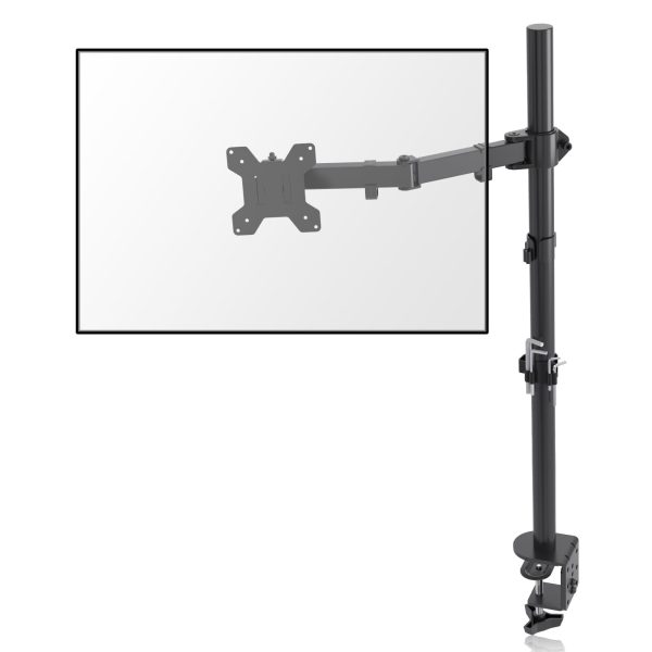 Suptek Single Monitor Arm Desk Mount Fully Adjustable Monitor Assorted Sizes