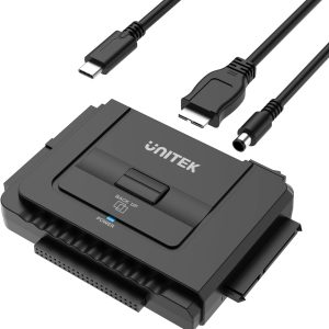 Unitek USB C to IDE and SATA Converter External Hard Drive Adapter Kit for Unive