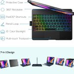 typecase Touch Keyboard Case for iPad Air 11-inch (M3 2025/M2 2024)& iPad Pro 11