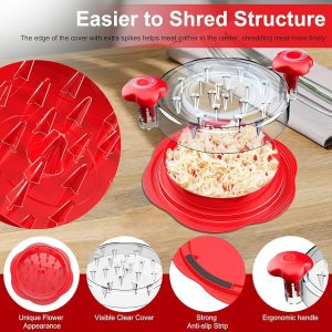 Chicken Breast Shredder, Chicken Shredder Tool Twist Large
