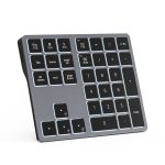 Doohoeek Backlit Bluetooth Numeric Keypad for Laptops and Computers, Number P...