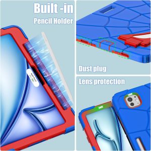 Kezigud Shockproof Case for iPad Pro 11 inch M4 2024ï¼ŒiPad Pro 11 5th Gen