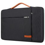 Lacdo 360° Protective 15-15.6 Inch Laptop Sleeve Case Inches, Black