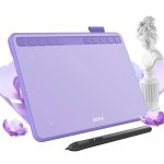 Ugee Drawing Tablet 6.5x4 Inches Computer Graphics Tablets with 10 Hot Keys
