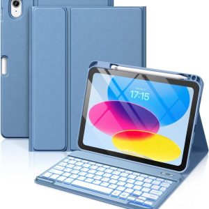 Hamile for Ipad 11Th 10Th Generation Case with Keyboard