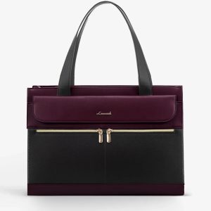 Purple Lovevook Laptop Tote Bag for Women