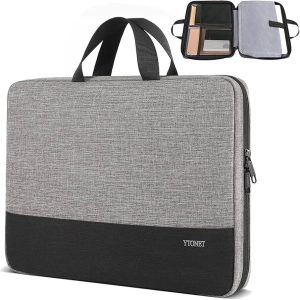Ytonet Laptop Case, 15.6 Inch TSA Laptop Sleeve Computer Bag Water Resistant Com
