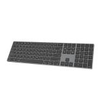 Bluetooth Slim Keyboard for Mac, Aluminum Rechargeable Keyboard Wireless, Low...