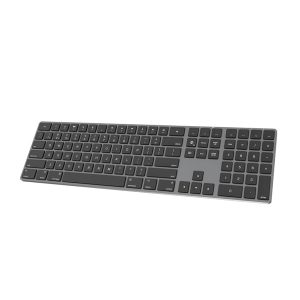 Bluetooth Slim Keyboard for Mac, Aluminum Rechargeable Keyboard Wireless, Low...