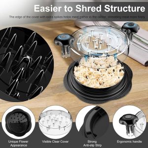 Chicken Breast Shredder, Chicken Shredder Tool Twist Large