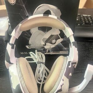 Phoinikas Gaming Headset for PC, PS4, XBOX White/Gray/Black