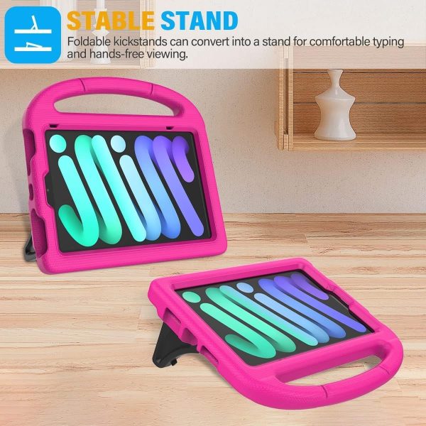 SUPLIK Kids Case for iPad Mini 7 (A17 Pro) 2024 & iPad Mini 6 (A15) 2021, 8.3-in