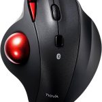 Sanwa Supply Bluetooth Mouse Trackball Quiet 3Button Optical