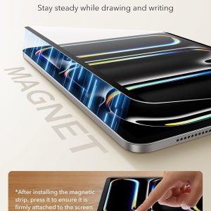 ESR for iPad Pro 13 Inch M4 Paper-Feel Magnetic Screen Protector 2024
