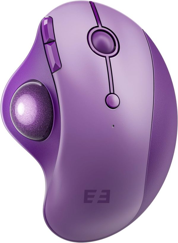 Seenda Wireless Trackball Mouse Bluetooth Ergonomic Mouse Rollerball Mouse MBD5