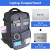 Taygeer Travel Laptop Backpack Unisex With USB Charging Port Lightweight 35L
